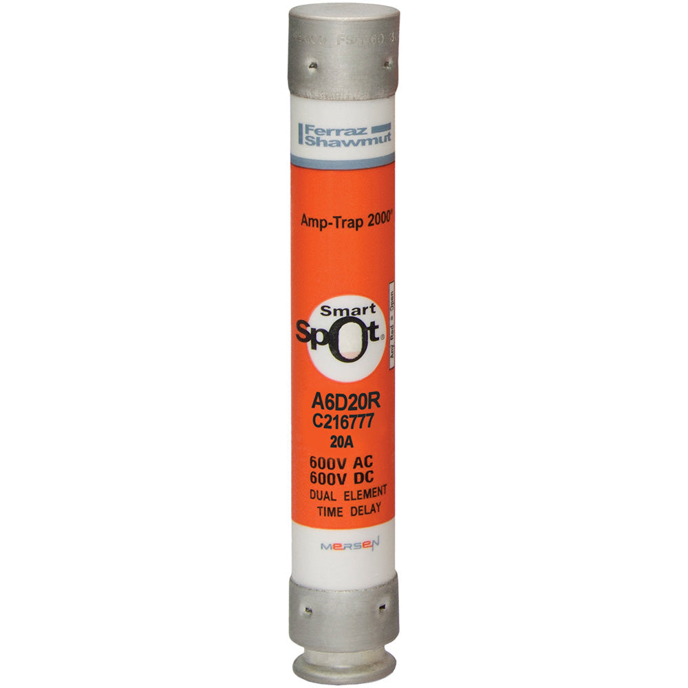 Mersen A6D20R 20A 600V RK1 Class Low Voltage Fuse – Essential Electric ...