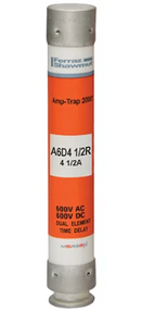 A6D4-1/2R Mersen Amp-Trap 2000 Low Voltage Fuse
 600V  4A Fuse - Essential Electric Supply
