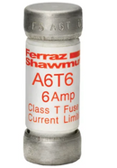 A6T6 Mersen A6T Low Voltage Fuse
 600V  6A Fuse - Essential Electric Supply