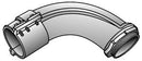 AC250T OZ/Gedney Type AC Insulated Throat Conduit Connector - 2-1/2" Trade Size, Malleable Iron, Zinc Finish - Essential Electric Supply