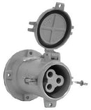 ADR20034RS Appleton PowertiteÂ® Receptacle 3-Phase 200A 600/250VAC/VDC 4-Pole 3-Wire Grounding Style 2 - Essential Electric Supply