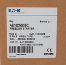 AE16CNS0BC Cutler Hammer  Motor Starter 3 pole 3 phase 600V 12A 220V coil - Essential Electric Supply