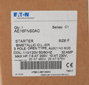 AE16FNS0AC Cutler Hammer Freedom Series Motor Starter 3 pole 3 phase 600V 32A 110V coil - Essential Electric Supply