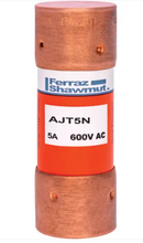 AJT4.5 Mersen Class J Time Delay Fuse 600V 4A with SmartSpot Indicator - Essential Electric Supply