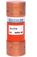 AJT6 Ferraz Shawmut Amp-Trap 2000 Low Voltage Fuse
 600V  6A Fuse - Essential Electric Supply