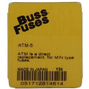 ATM-5 Bussmannn ATM Series Low Voltage Fuse
 32V  5A Fuse - Essential Electric Supply
