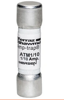 ATM1/10 Mersen Amp-Trap Low Voltage Fuse
 600V  1A Fuse - Essential Electric Supply