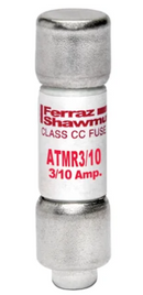 ATMR.3 Mersen Class CC Cartridge Fuse Fast-Acting 600VAC/DC 3A Branch-Circuit Protection - Essential Electric Supply