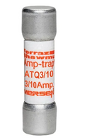 ATQ3/10 Mersen Amp-Trap Low Voltage Fuse
 500V  3A Fuse - Essential Electric Supply