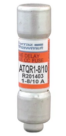 ATQR1.8 Mersen Class CC Time-Delay Fuse 1.8A 600VAC 300VDC Transformer Duty - Essential Electric Supply