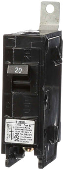 B120HID - Siemens 20 Amp 120 VAC 1-Pole Bolt-On Circuit Breaker, 10kA Interrupt Rating, Thermal Magnetic Trip - Essential Electric Supply