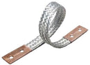 BD24 Burndy Type B Flexible Braid Jumper 24-Inch Tin-Plated Copper 190/225A - Essential Electric Supply