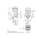 BJA36110 - Square D 110A 600V 3 Pole Molded Case Circuit Breaker, 25kA, B-Frame, I-Line, Thermal Magnetic - Essential Electric Supply