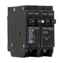 BQC2502120 - Eaton Cutler Hammer 120/240V 4-Pole Quadplex Circuit Breaker 20/50A 10kA Interrupt - Essential Electric Supply