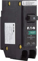 BRN115AFC - Eaton 15 Amp 1-Pole 120/240V AFCI Combination Circuit Breaker Type BR 10kAIC Plug-On