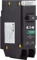BRN115AF - Eaton 15 Amp 120 Volt Single-Pole AFCI Circuit Breaker Type BR Plug-On - Essential Electric Supply