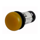 C22-L-Y-24 - Eaton 22.5 mm Compact Illuminated Pushbutton, Yellow LED, 24 Vac/dc, NEMA 4X/13, IP67, IP69K - Essential Electric Supply