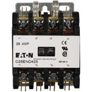 C25ENC430A Cutler Hammer C25 Series Contactor 4 pole 3 phase 600V 30A 120V coil - Essential Electric Supply