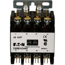 C25END440B Cutler Hammer C25 Series Contactor 4 pole 3 phase 600V 40A 208V coil - Essential Electric Supply