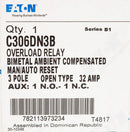 C306DN3B - Cutler Hammer Overload Relay Amp Min 32A - Amp Max 32A - Essential Electric Supply