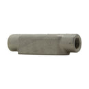 C448 - Crouse-Hinds 1-1/4" Form 8 Type C Conduit Outlet Body, Feraloy Iron Alloy, Hot Dipped Galvanized Finish, 8.5" L x 2.19" W x 2.38" H - Essential Electric Supply