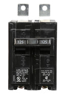 B2125 - HUBBELL WIRING DEVICE-KELLEMS 125A 240V 2 Pole Bolt-On Circuit Breaker 10kA Interrupt Rating - Essential Electric Supply