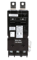 BF260 - Siemens 60 Amp 2 Pole 240V GFCI Bolt-On Circuit Breaker BLF Series 10kAIC - Essential Electric Supply