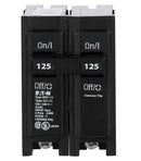 BR2125 - Cutler Hammer 125 Amp 2 Pole 120/240V Type BR Plug-On Circuit Breaker, 10 kAIC, Thermal Magnetic Trip, UL 489 - Essential Electric Supply