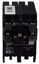 BR420 - Eaton 20 Amp 4-Pole 120/240V Plug-On Circuit Breaker, Type BR, 10 kAIC, Thermal Magnetic,