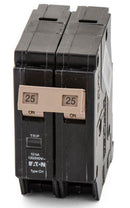 CH225 - Cutler Hammer 25 Amp 2 Pole 120/240V Plug-In Molded Case Circuit Breaker, CH Series, 10kA Interrupt, Thermal Magnetic Trip, UL Listed - Essential Electric Supply