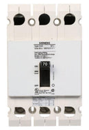 CQD370 - Siemens 70 Amp 3 Pole 480V Din Rail Mount Molded Case Circuit Breaker - Essential Electric Supply