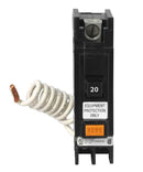 QCGFEP1020 - Cutler Hammer 20A 120V 1-Pole GFCI Circuit Breaker Feed-Thru 10kAIC - Essential Electric Supply