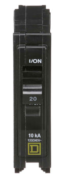 QO120HM - Square D QO 20A 1-Pole 120VAC 10kA High Magnetic Plug-In Circuit Breaker - Essential Electric Supply
