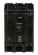 QO340VH - Square D 40 Amp 3 Pole 240V QO Series Plug-In Molded Case Circuit Breaker, 22kA Interrupt Rating, UL Listed, CSA Certified - Essential Electric Supply