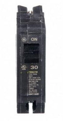 THHQL1130 - General Electric 30A 1 Pole 120/240VAC Plug-In Circuit Breaker Q-Line Frame 10kA Interrupt Rating - Essential Electric Supply