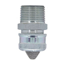 CD1 - Crouse-Hinds 1/2 in MNPT Straight Conduit Drain, Copper-Free Aluminum, Chromate Treated Electro-Galvanized - Essential Electric Supply