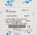 CE15BN4AB Cutler Hammer  Contactor 4 pole 3 phase 600V 10A 110V coil - Essential Electric Supply