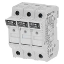 CHCC3DIU - Eaton Bussmann Series CHCC Modular Fuse Holder 48 Vdc 30A 3 Pole With Indicator - Essential Electric Supply