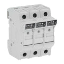 CHCC3DIU - Eaton Bussmann Series CHCC Modular Fuse Holder 48 Vdc 30A 3 Pole With Indicator - Essential Electric Supply