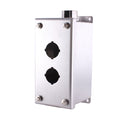 CR104PES12 - General Electric Stainless Steel 2-Hole Pushbutton Enclosure NEMA 1/3/3R/12/13 - Essential Electric Supply