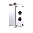 CR104PES12 - General Electric Stainless Steel 2-Hole Pushbutton Enclosure NEMA 1/3/3R/12/13 - Essential Electric Supply