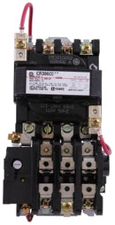 CR306C002 General Electric 300-Line Motor Starter 3 pole 3 phase 600V 27A 115V coil - Essential Electric Supply