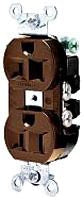 CR5362R Hubbell Duplex Receptacle 20A 125V 2-Pole 3-Wire Industrial-Grade - Essential Electric Supply
