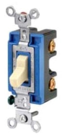 CS1201I Hubbell Commercial Series Toggle Switch Single Pole 20A 120/277V AC Specification Grade - Essential Electric Supply