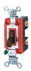 CS1221I Hubbell Extra Heavy Duty Toggle Switch Single Pole 20A 120/277V Industrial Grade - Essential Electric Supply