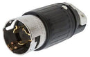 CS6365C Hubbell Twist-LockÂ® Industrial Male Plug 50A 125/250V 3-Pole 4-Wire - Essential Electric Supply