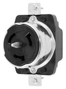 CS6369 Hubbell Twist-LockÂ® Receptacle 50A 125/250V 3-Pole 4-Wire Industrial - Essential Electric Supply