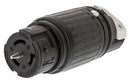 CS8264C Hubbell Twist-LockÂ® Industrial Connector Body 50A 250V 2-Pole 3-Wire Grounding - Essential Electric Supply