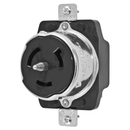 CS8269 - Hubbell 50A 250V 2-Pole 3-Wire Twist-Lock® Industrial Receptacle Phenolic Screw Mount - Essential Electric Supply