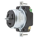 CS8269 - Hubbell 50A 250V 2-Pole 3-Wire Twist-Lock® Industrial Receptacle Phenolic Screw Mount - Essential Electric Supply